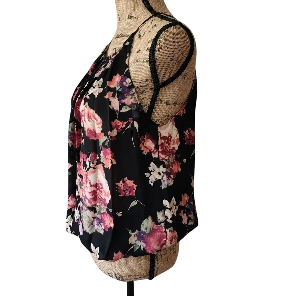 Joie 100% Silk Floral Halter Top - Medium - Picture 4 of 8
